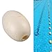 kowaku Buoys Floats Rope Floats Marine, Float Buoy Water Float Olive Shaped Throw Line Rope Buoy Float for Boats Swimming Kayak Crabbing Trail Dock Pool