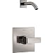 Delta Faucet Ara 14 Series Single-Function Shower Trim Kit, Stainless T14267-SSLHD (Valve and Shower Head Not Included)