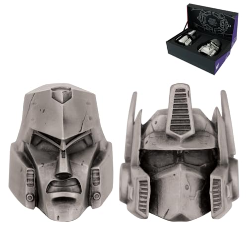 FaNaTtik Transformers - Limited Edition Set of 2 Mini Replica Helmets - Numbered Collector's Display Box