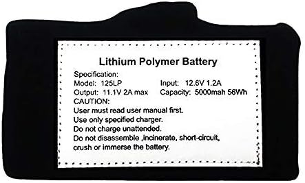 12V Heated Jacket Battery Li-Polymer Replacement 12V Heated Vest Batteries Pack Fit for Milwaukee PROSmart Dewalt Craftsman Revean M12 Heating Jackets (5000mAh)