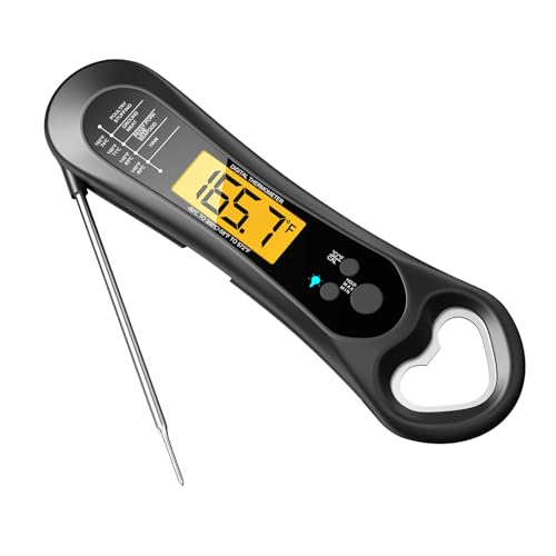 Thermomètre à viande numérique de cuisson avec étalonnage précis
