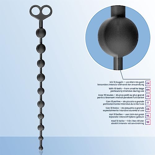 Analkugel Dukeston 10 Anal Kugeln Silikon Analkette für Männer und Frauen