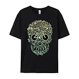 Photo Gallery budiandr3ww5 sports bicycling cycling funny bicycle sugar skull fall clothes aesthetic mans tshirts men eu size easter sunday black m Photo Gallery budiandr3ww5 sports bicycling cycling funny bicycle sugar skull fall clothes aesthetic mans tshirts men eu size easter sunday black m