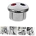 HOMSFOU 20pcs Faucet Cap Poster Hanging Chain Deck LED Feeding Clip Suction Cup Chain Hook Hanging Chain Manual Scrubber Indicator Faucet Mini LED Fastening Tools Showers Shower Parts Abs