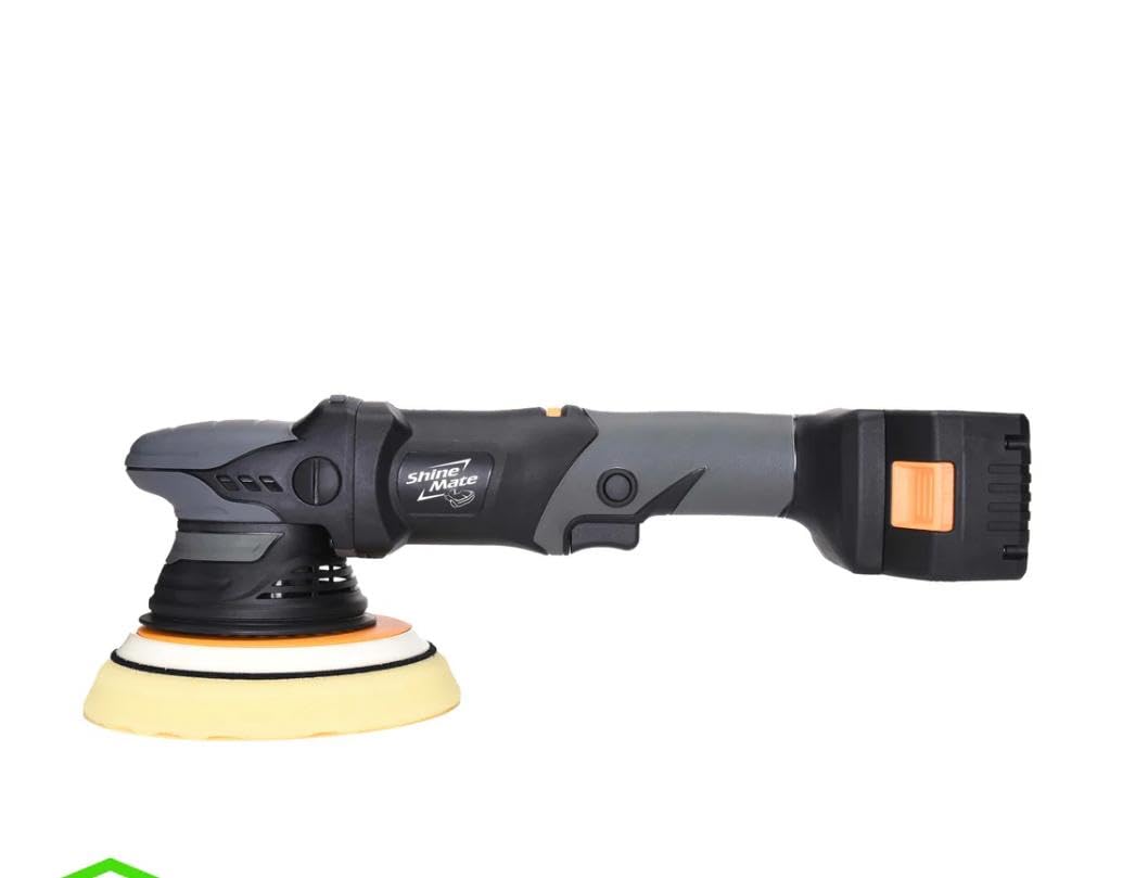 ShineMate EB351, polisseuse rotative sans fil, batterie Li-ion, 2000-5000 tr/min