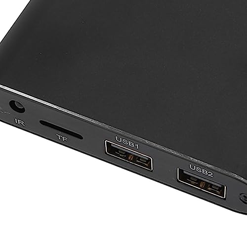 4K Media Player, Digital Media Player for USB Drives and MicroSD Cards, UHD 30fps Video Picture Musi