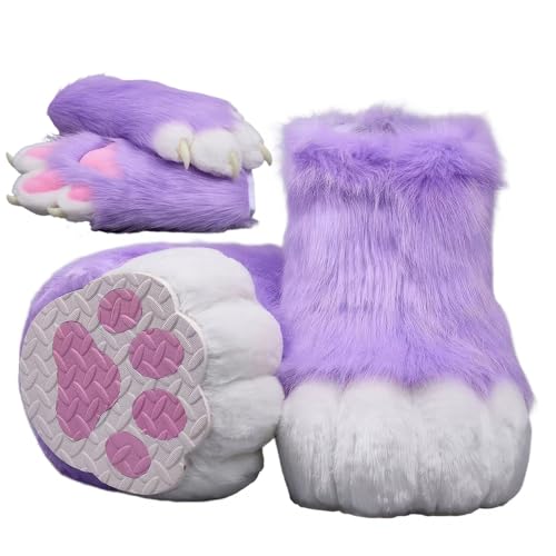 Furry paws gants de chien et loup pour déguisement de fête
