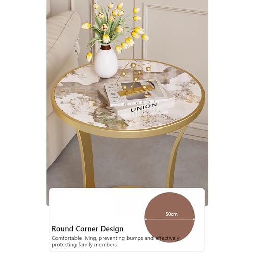 Petite table d'appoint gain de place pour studio et salon