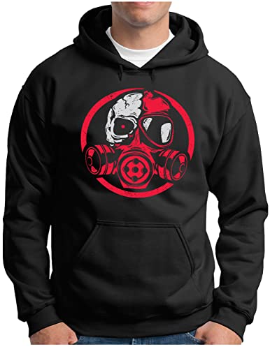 Sweat à capuche OM3 Future Vision Atomic Disaster noir original