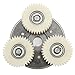 SPYMINNPOO E Motor Gear Kit, Steel 36T Nylon Gear, Replacement for Electric 500W-750W
