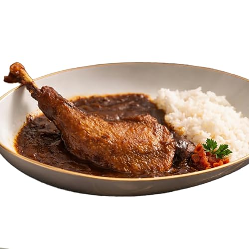 レトルト カレー 国産 骨付きモモ 1本 六ツ美のあの肉カレー 中辛 4個 萬歳 1袋 大正浪漫 セット [六ツ美養鶏加工 愛知県 岡崎市 ok23bzw510002]