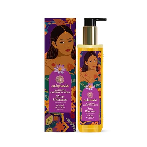 Ayurvedic Face Wash with Kashmiri Saffron and Neem | Natural Face...