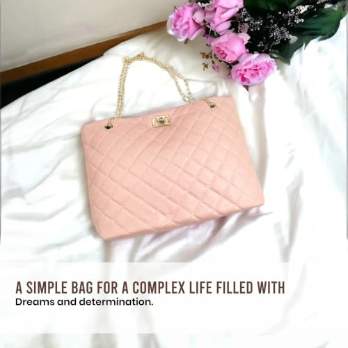 Image of Storite Women's Shoulder Handbag | Stylish PU Leather Tote Purse | Spacious Fashion Bag for Daily Use, Office, Shopping & Parties