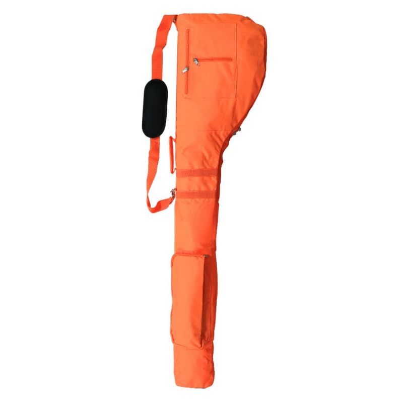 Golftasche Pencilbag Golfschlägertasche, Nylon, umweltfreundliches Material-Set, weich, faltbar, tragbar, Golfzubehör Pencilbag Reisebag