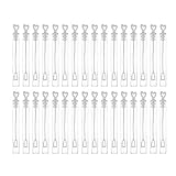 AMZLORD Lot de 100 savons vides à bulles - Décoration de fête de mariage - Jouets d'extérieur pour enfants - Pour sacs de fête et cadeaux de mariage