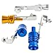 Ponpon 3Pcs Car Turbo Sound Universal Aluminum Turbo Whistle Muffler Pipe Whistle Car Roar Maker 3 Sizes(Random Color)