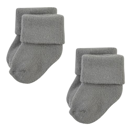 Image of Hudson Baby Baby 8-pack Cotton Rich Newborn and Terry Socks
