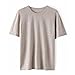 Men's T-Shirt Spring and Summer Korean Style Short-Sleeved Vest Solid Color Round Neck Top Fashion All-Match