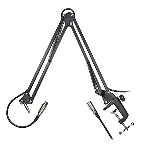 Audio-Technica At2035Pk Studio Condenser Microphone Pack With Ath-M20X Headphones And Cabled Boom Arm With Desktop Headphone Stand, Metal Mesh Microphone Pop Filter And Flexible Pop Filter #TOP3
