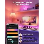 Lepro B1 AI Smart Light Bulbs - WiFi & Bluetooth RGBWW Color Changing LED Bulb Compatible with Alexa & Google Assistant, AI Generated Lighting LLM, AI Voice Control, Music Sync, 2.4GHz Only, 2 Packs - Image 4