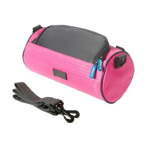 Mengsiy Large Bicycle Bags Handlebar Front Tube Waterproof Bike Phone Bag Touch Screen Pack Cover