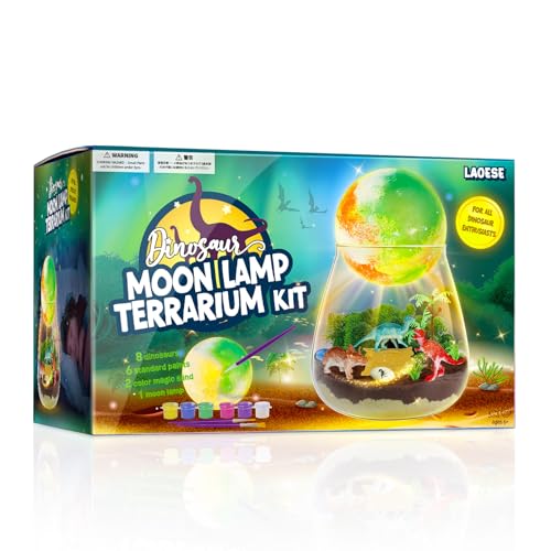 LAOESE Dinosaur Terrarium Kit for Kids -...