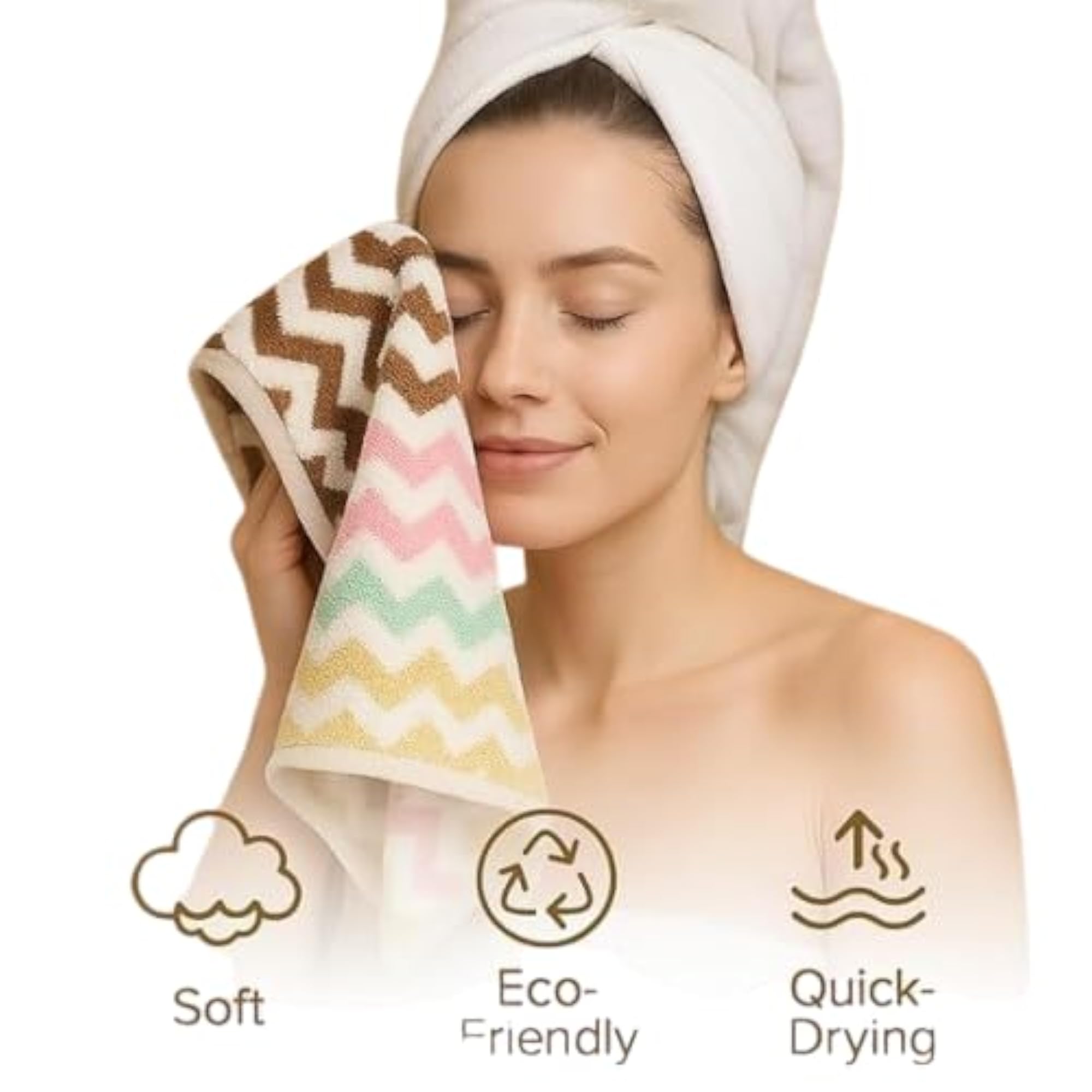 Ultra Soft Hand Towel Set of 4