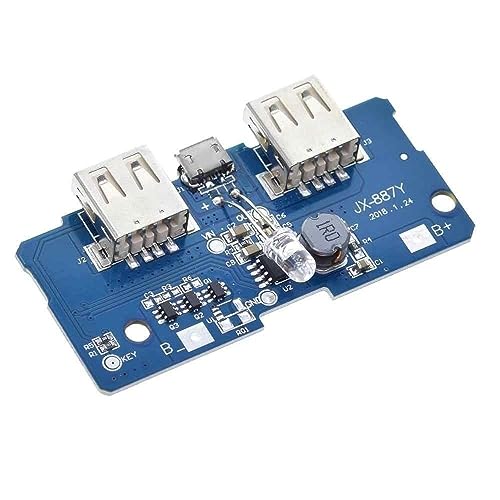 Image of UG LAND INDIA Dual Micro USB 3.7v to 5V 2A Power Bank DIY 18650 LiPo Charger