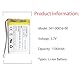 Aousavo 361-00056-00 ersatz akku Kompatibel mit Gar-min DriveSmart 5, 50 LMT-D, 51 LMT-D EU, 55, 61 LMT-S, 65 GPS Navigation Navi 361-00056-00