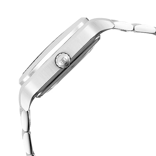 Titan Automatics Anthracite Analog Silver Dial Stainless Steel Strap for Men-NS90162SM01 - Image 4