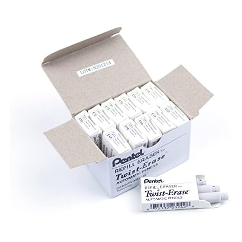 Pentel Jumbo Refill Eraser - 12 Count Cover
