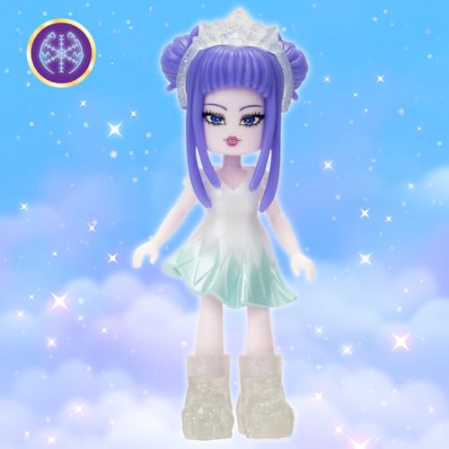 Muñeca Royale High Ice Fairy 3 pulgadas con 9 accesorios miniatura 5