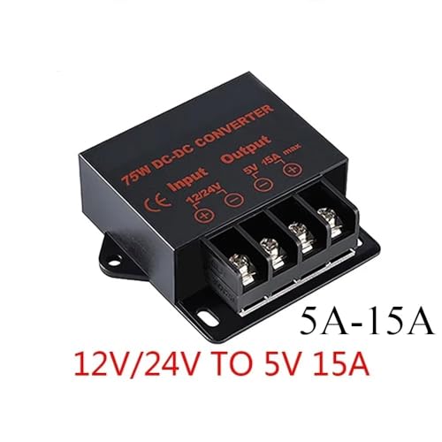 Régulateur CC CC 12V 24V à 5V efficace pour électronique embarquée - 3