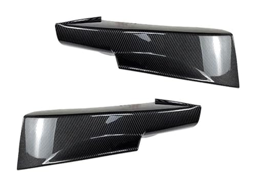 Spoiler avant BMW E90 E91 LCI 2009-2012 aspect carbone, lèvre de pare-chocs sport