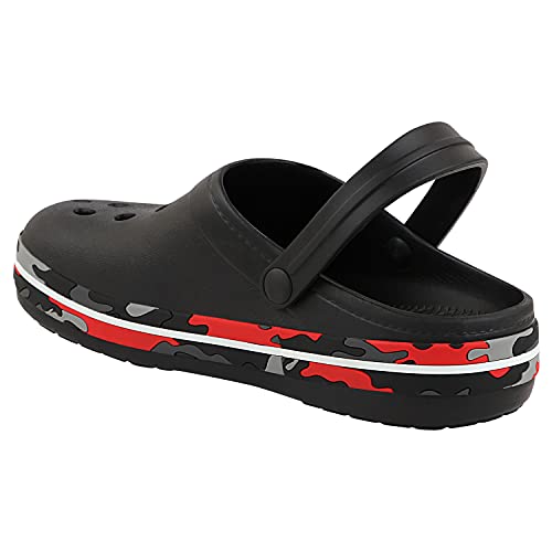 Image of NEOZ Men's Casual Clogs /Sandals with Adjustable Back Strap for Adult | Comfortable & Light Weight | Stylish & Anti-Skid | Waterproof & Daily Flipflops