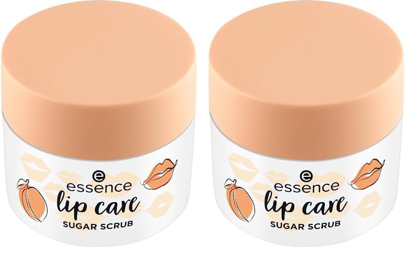 Essence Cosmetics EXFOLIANTE DE AZÚCAR lip care, hidratar/humectar, regenerar, cuidado, 9g (Paquete de 2)
