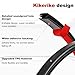 Rubber Door Seal Strip 32.8 Ft Rubber D-Shape Weather Stripping Self-Adhesive Frame Seal for Exterior Front Doors Jamb House Entry Frame Easy Cut to Size - Black
