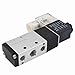 Baomain 4V210-08 Electric Solenoid Valve, 24V DC 2-Position 5-Way 1/4