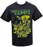 Machine Wash Without Fade The Cramps Mens Psychobilly T Shirt She Said Hasil Adkins Garage Punk Lux 80\'S Size 3XL