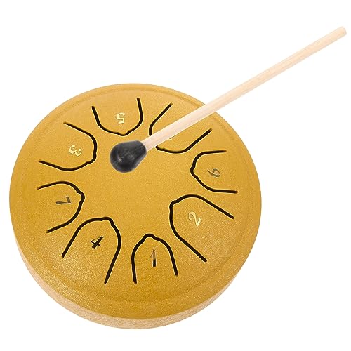 VICASKY Portable Ethereal Drum Metal Tongue Drum Kit for Beginners Steel Percussion Perfect Present for Boys and Girls
