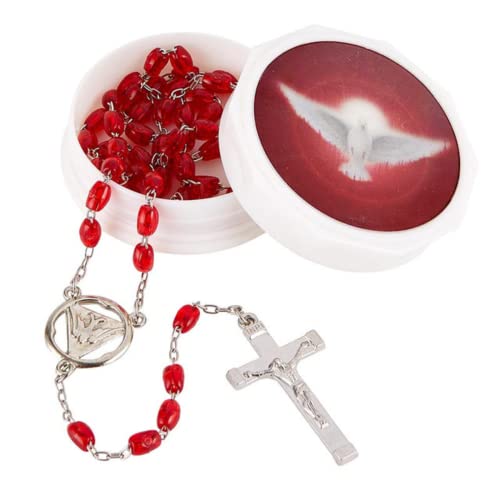 Wowser Come Holy Spirit Confirmation Gift Set – Prayer Book, Pendant & Rosary with Case2