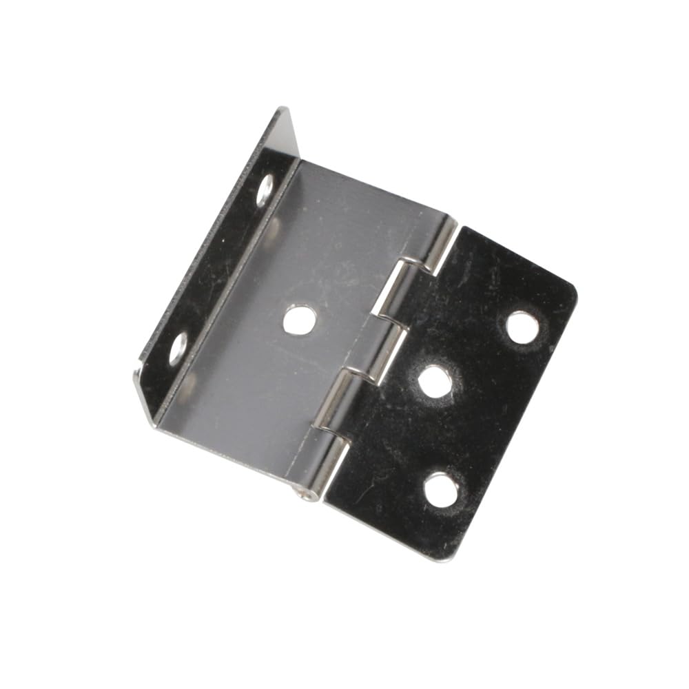 Vfdaswqq Black Hinges, Kitchen Cupboard Hinges 2Pack Of Three-Fold 6-Hole Antique Iron(Black)