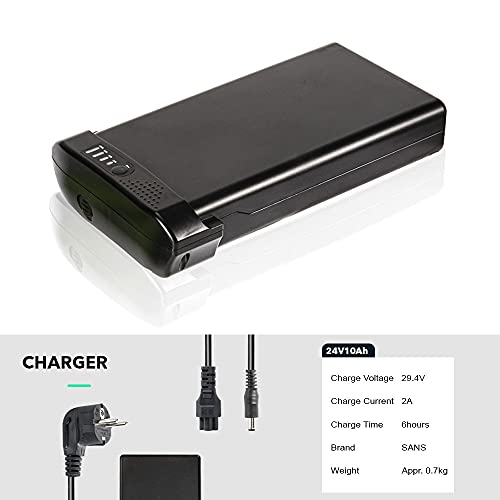 Miniatura 5 de Season 24v 25.9v 11.6ah E-Bike Pedelec Batería Recargable De Iones De Litio Con Cargador Para Bicicleta Eléctrica U.K. Mifa, Prophete