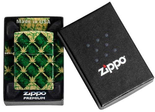 Encendedor Zippo personalizado con grabado Argyle Leaf miniatura 5