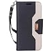 Procase Wallet Case for iPhone Xs Max, Folio Flip Case with Kickstand Card Holder, Folding Stand Protective Cover for Apple iPhone Xs Max 6.5 Inch 2018 Release -Black