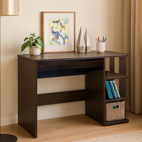 Green Soul Mekong Study Table with Book Shelf for Students, Adult...