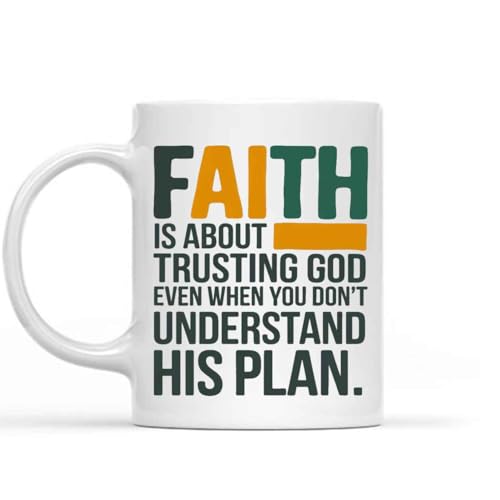 Humorous Gift Idea for Teacher Faith Is About Trusting God