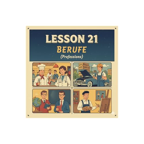 Lesson 21 | Berufe | Professions | German A1 (Telugu)