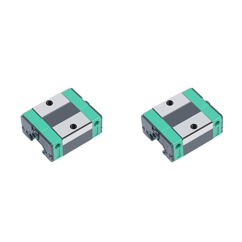 BSEID Linear Rail Sliding Block, EGH15SA Linear Bearing Linear Rail Blocks for CNC Router(2Pcs)