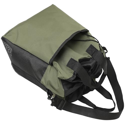 Ciieeo Bolsa para Botas de Pesca Malla Transpirable, Tamaño Mediano, Tela Oxford Resistente, Correa de Hombro Ajustable, Contenedor Multifuncional para Calzado y Accesorios de Pesca